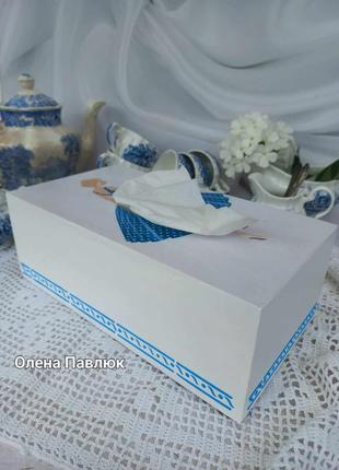 Салфетница "кокетки", оригинальный подарок