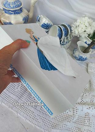 Салфетница "кокетки", оригинальный подарок