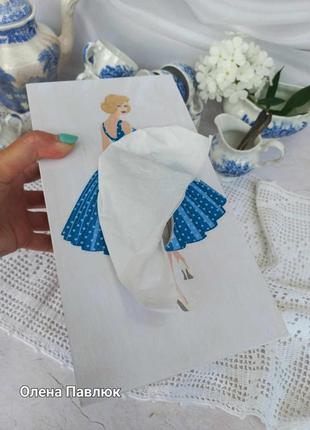 Салфетница "кокетки", оригинальный подарок