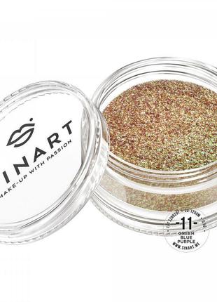 11 green blue purple sinart слюда