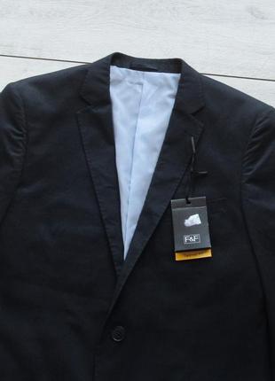 Новий бавовняний піджак блейзер від f&f3 фото