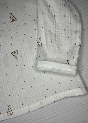 Костюм мусліновий дитячий для хлопчика (сорочка і штани) кmxssht-216 фото