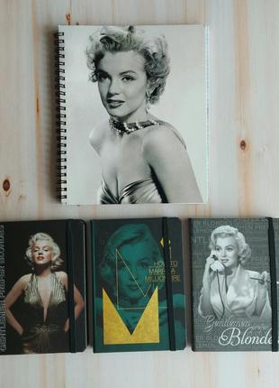 Набор блокнотов с мэрилин монро marilyn monroe