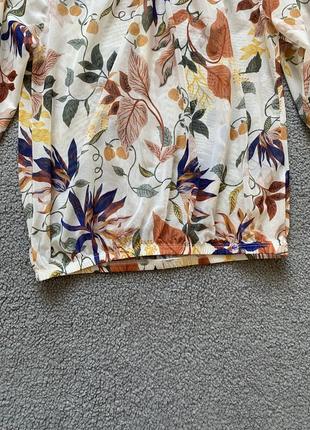 Класна блузка сіточкою з широким рукавом4 фото
