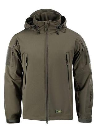 M-tac куртка soft shell olive, военная теплая куртка, мужская армейская куртка, тактическая зимняя куртка3 фото