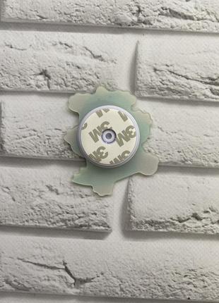 Держатель для смартфона / планшета попсокет popsocket силиконовый 3d динозавр дино 3