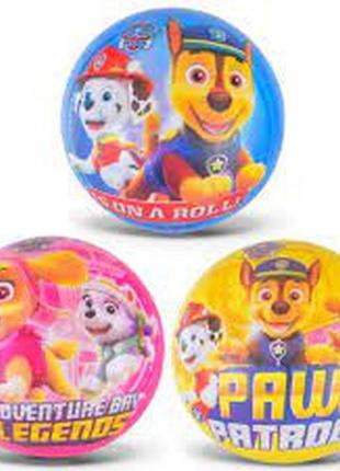М'яч гумовий pb2102 paw patrol, 23 см,' 80 грам 3 види