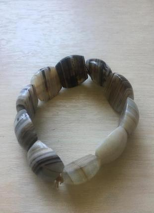 Браслет из натурального агата