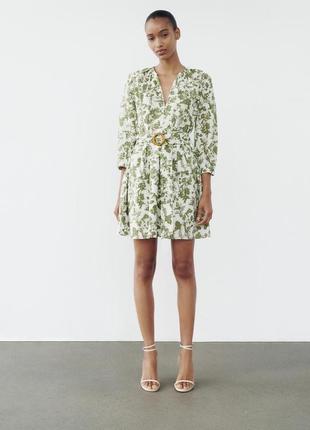 Сукня з вишивкою zara