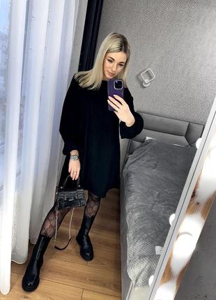 Мікровельветова сукня плаття три кольори8 фото