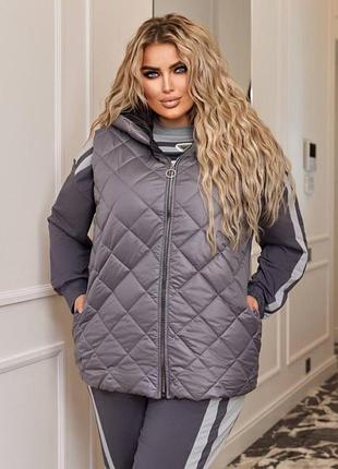 Стильный женский костюм тройка