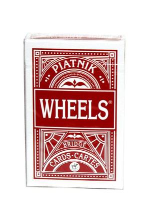Карти гральні piatnik wheels 55 карт, (123-0218)