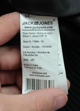 Jack & jones куртка чоловіча шкіряна шкірянка чорна zara h&m xl 52 jack&jones весняна демісезонна з натуральної шкіри10 фото