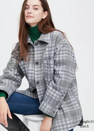Куртка - рубашка uniqlo