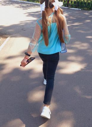 Джинсовые штаны