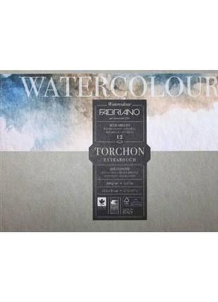 Альбом для акварели на спирали watercolor studio a4 (21х29,7см), 300г/м2, 12л, торшон, fabriano