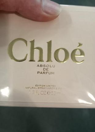 Chloe absolu de parfum парфумована вода 50мл