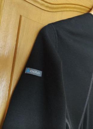 Женская термокофта odlo на микрофлисе - зональное утепление