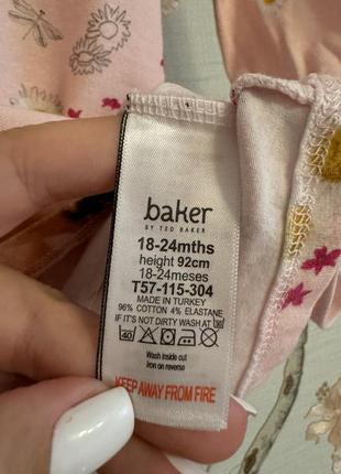Хлопковое платье ted baker 18-24месяца 6