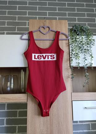 Levi's боді червоний, майка, топ