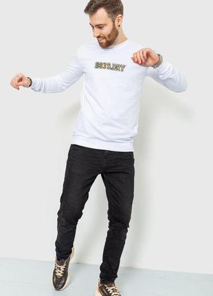 Свитшот мужской с принтом, цвет белый, размер xxl fa_006532