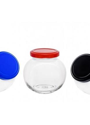 Банка скляна everglass sweet 200 мл., з металевою кришкою