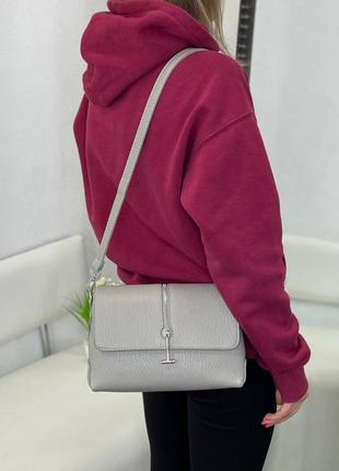 Женская стильная и качественная сумка из эко кожи 5 цветов2 фото