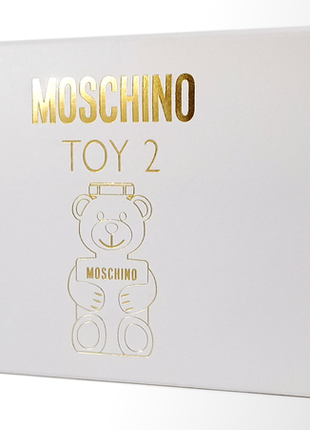 Moschino toy 2 mini set | парфумована вода 5 мл + лосьйон для тіла 25 мл + гель для душу 25 мл