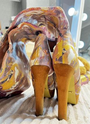 Сапоги ботфорды