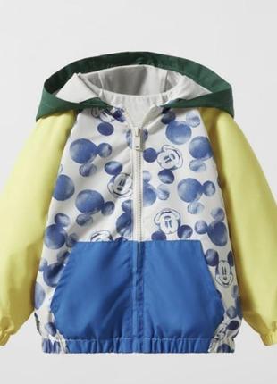 Куртка ветровка zara disney
