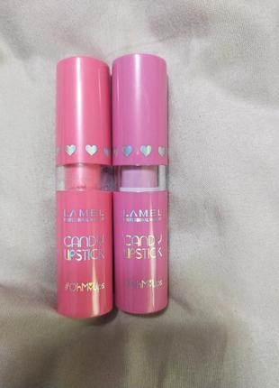 Акція 1 = 2 😍🔥❤️  lamel #ohmy lips candy liptsick помада-бальзам для губ