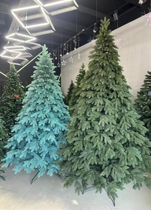 Искусственная литая ёлка «роял вип» 1.5 м зелёная премиум-класса собственное производство