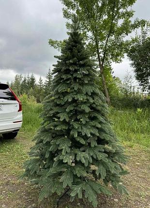 Искусственная литая ёлка «роял вип» 1.5 м зелёная премиум-класса собственное производство