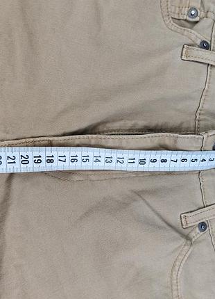 Мужские брюки джинсы бежевые levi's 511 premium beige slim fit брюки jeans w32 l347 фото