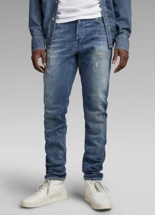 Джинси сині 3301 slim g star raw 29/32