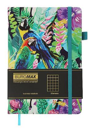 Блокнот а5/96арк. вм295124-06 exotic клітинка, бірюзовий (630)