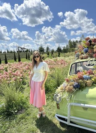 Юбка плиссе