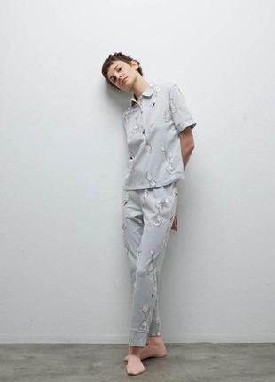 Женский домашний костюм hays светлый серый цвет размер s 40227