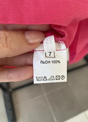 Льняное платье 4