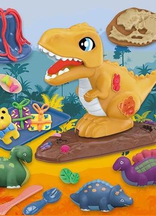 Ігровий набір тісто для ліплення динозавр 8653
