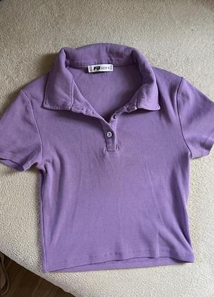 Топ с воротничком