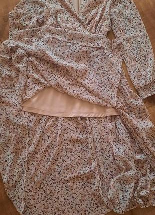 Платье шифоновое mohito 34 р-р7 фото