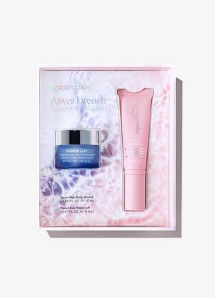 Power drench kit-набір “зволоження та розгладження шкіри”  hydropeptide