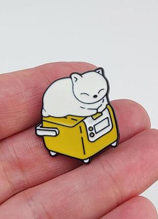 Брошь кошка (цветная) арт. 05505