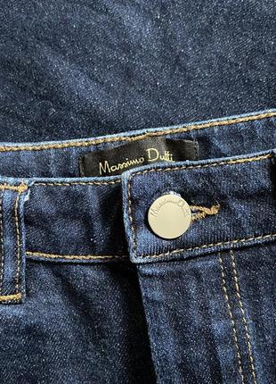 🩷 джинси 🩷 темно синие джинсы прямого кроя базовые6 фото
