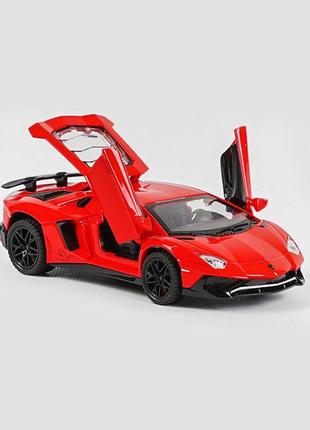 Машина металическая lf-26420 "авто эксперт", 1:32, свет, звук, инерция, открывающаяся дверь и багажник