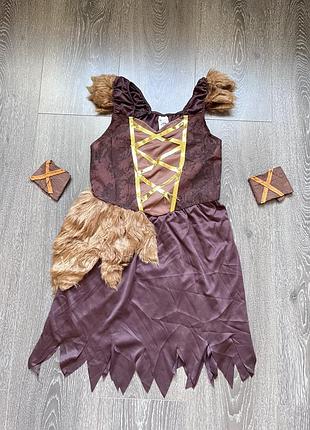 Карнавальный костюм размешница викинг 7-9 лет