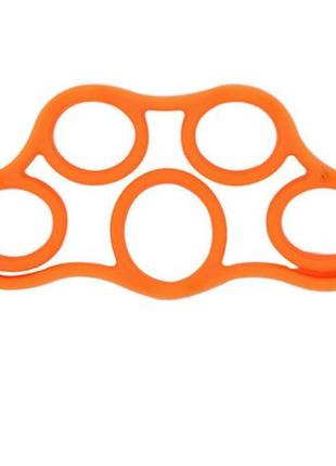 Эспандер, тренажер для пальцев рук оранжевый, 5кг