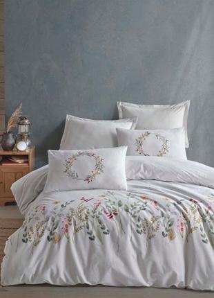 Туреччина 🇹🇷, полуторний комплект постільної білизни, ранфорс преміальна якість