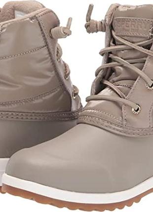 Женские непромокаемые зимние ботинки sperry